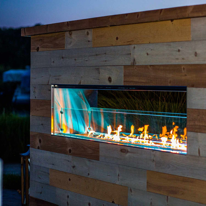 Kalea Bay Outdoor Linear Gas Fireplace by Firegear - Firegear - Ambient Home