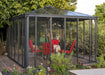 Palram - Canopia 10x10 Ledro Enclosed Gazebo Kit - Gray/Bronze HG9190 - Palram - Ambient Home