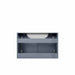 Lexora Geneva 30" - Dark Grey Single Bathroom Vanity (Options: White Carrara Marble Top, White Square Sink and 30" LED Mirror w/ Faucet) - Lexora - Ambient Home