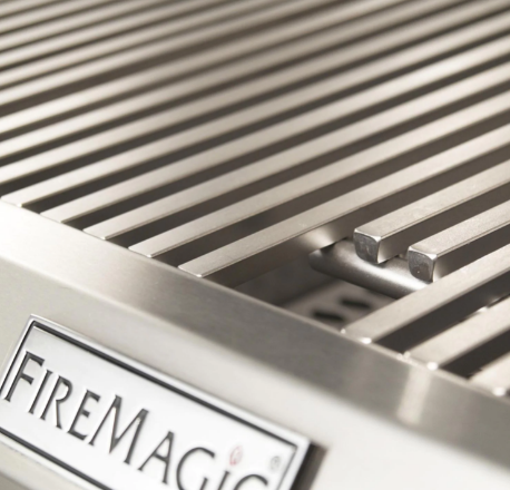 Fire Magic Echelon Diamond E660S 30-Inch Propane/Natural Gas Grill W/ One Infrared Burner, Side Burner, Magic View Window, Rotisserie, & Digital Thermometer - E660S-8L1P-62-W/E660S-8L1n-62-W - Fire Magic - Ambient Home