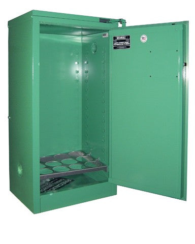 Securall  MG309FL - MedGas Oxygen Gas Cylinder Storage Cabinet - Stores 9-12 D, E Cylinders - Securall - Ambient Home