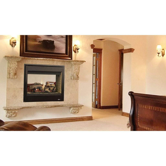 Superior 40" BRT40ST Traditional B-Vent See-Through Gas Fireplace - Superior - Ambient Home