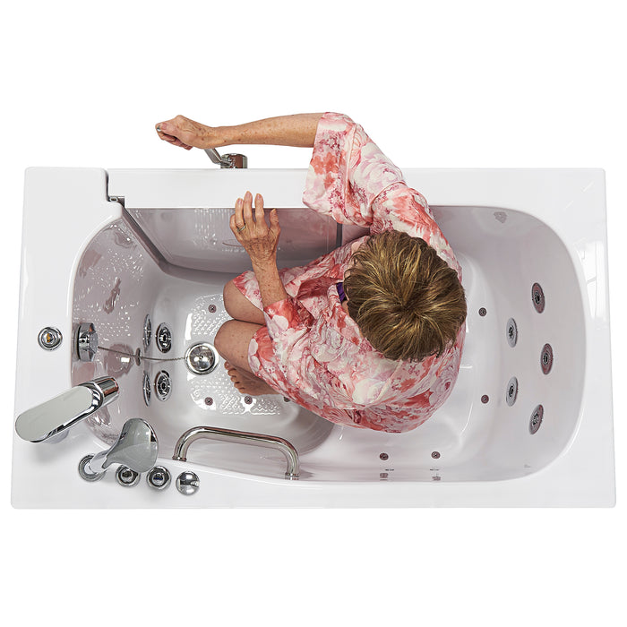 Ella's Bubbles Mobile – Acrylic Outward Swing Door Walk In Tub (26″W x 45″L x 42″H) - Ella's Bubbles - Ambient Home