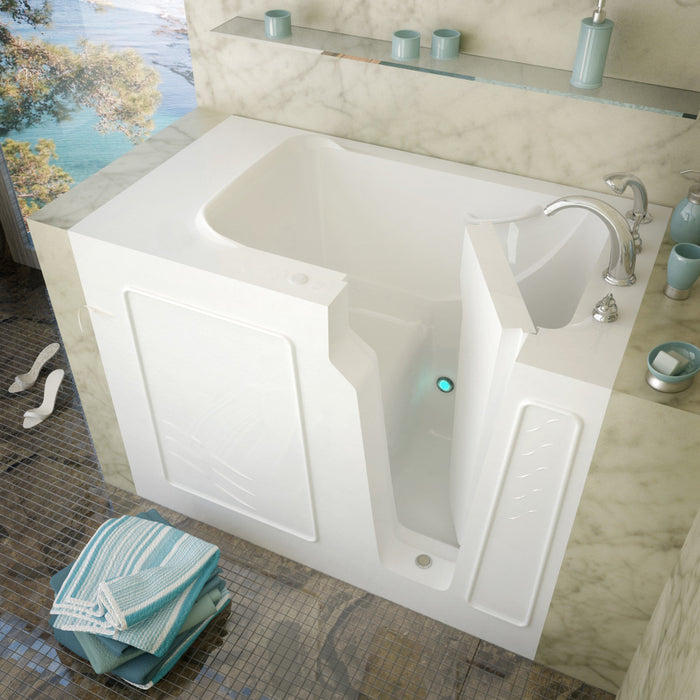 MediTub 2952 Walk-In-Tub 29 x 52 Bathtub, Whirpool & Air Jets Add-Ons - MediTub - Ambient Home