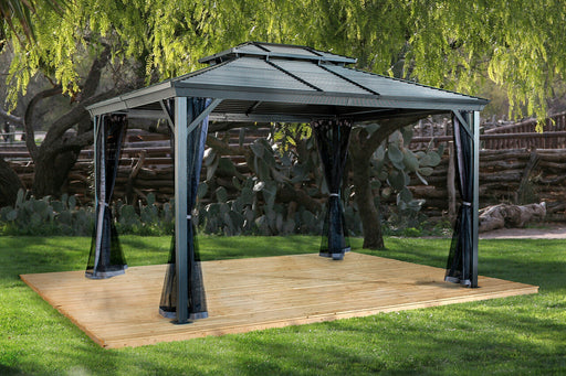 Sojag™ VENTURA II #93D Gazebo Steel Roof - Sojag Gazebo - Ambient Home