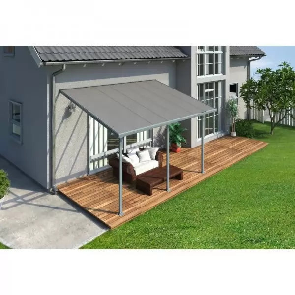 Palram – Canopia 10x14 Feria Patio Cover Kit - Gray (HG9414) - Palram - Ambient Home