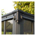 Palram – Canopia 10x14 Ledro Aluminum Sunroom Enclosed Gazebo Kit - Gray / Bronze (HG9189) - Palram - Ambient Home