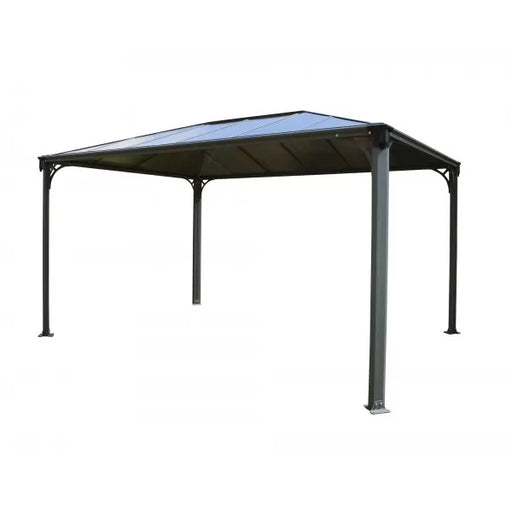 Palram – Canopia 10x14 Martinique Aluminum Rectangle Metal Gazebo Kit (HG9170) - Palram - Ambient Home