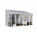 Palram - Canopia 10x14 San Remo Patio Enclosure Kit W/ Screen Doors - White HG9066 - Palram - Ambient Home