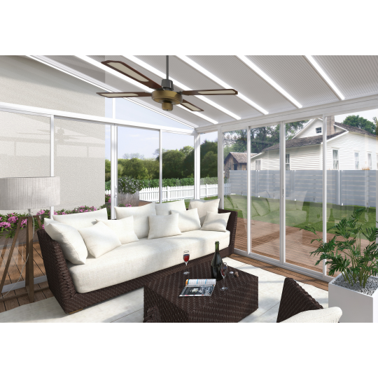 Palram - Canopia 10x14 San Remo Patio Enclosure Kit - White HG9060 - Palram - Ambient Home
