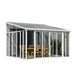 Palram 13'W x 14'D San Remo Patio Enclosure Kit w/ Screen Doors - White (HG9068) - Palram - Ambient Home