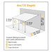 Palram - Canopia 13x40 Feria Patio Cover Kit - White (HG9240) - Palram - Ambient Home