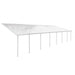 Palram - Canopia 13x40 Feria Patio Cover Kit - White (HG9240) - Palram - Ambient Home