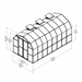 Palram - Canopia 8x16 Prestige 2 Greenhouse Kit - Clear HG7316C - Palram - Ambient Home