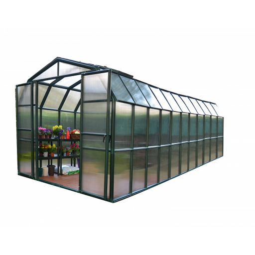 Palram - Canopia 8x20 Grand Gardener 2 Greenhouse Kit - Twin Wall HG7220 - Palram - Ambient Home