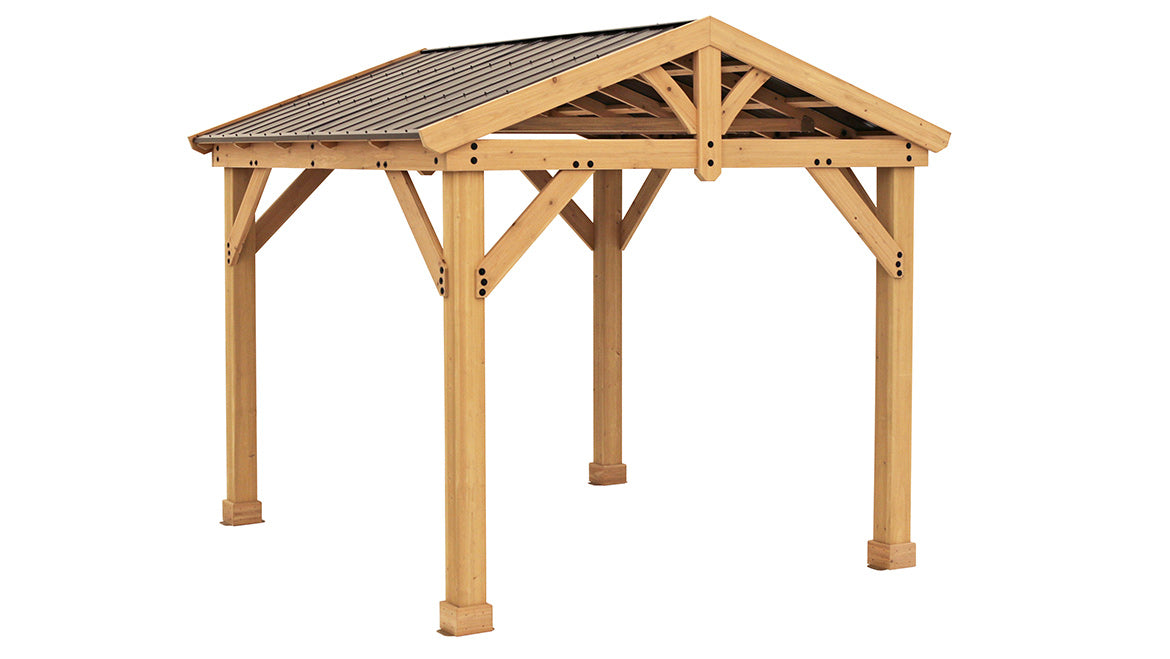 Yardistry 10 x 10 Meridian Pavilion Gazebo - Yardistry - Ambient Home