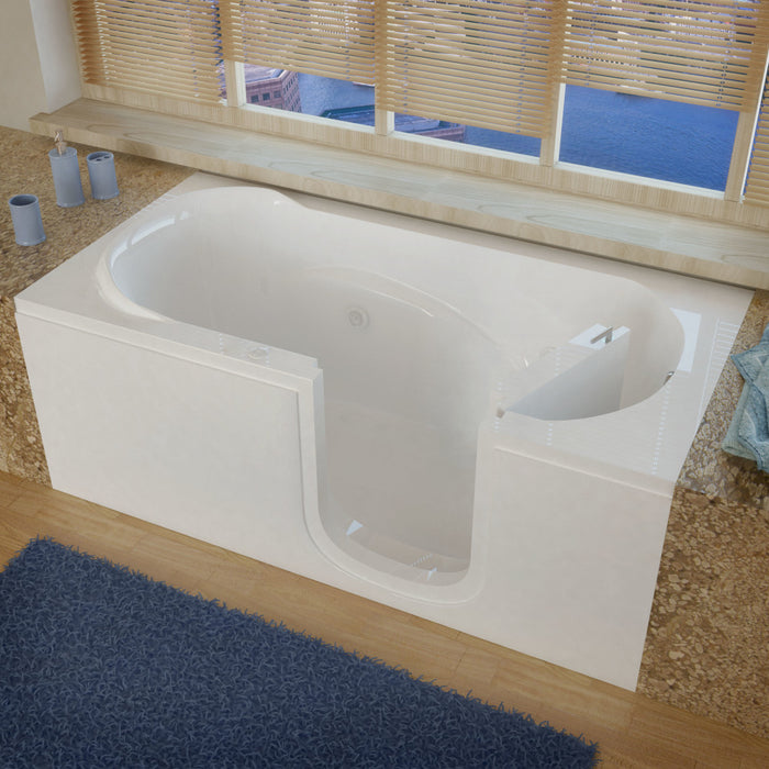 MediTub 3060SI Step-In 30 x 60  White Bathtub, Whirpool & Air Jets Add-Ons - MediTub - Ambient Home