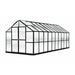 Riverstone Monticello Growers Edition 8 ft x 20 ft Greenhouse Black MONT-20-BK-GROWERS - Riverstone - Ambient Home