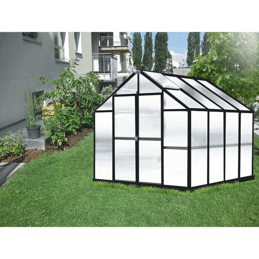 Riverstone Monticello Growers Edition 8 ft x 8 ft Greenhouse Black MONT-8-BK-GROWERS - Riverstone - Ambient Home