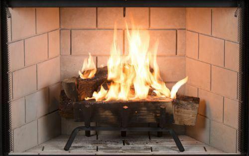 Superior 38" Traditional Wood Burning Fireplace, Fully Insulated Firebox - Superior - Ambient Home