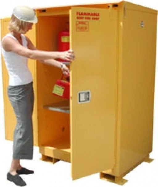 Securall  A190WP1 - Weatherproof Flammable Storage Cabinet - 90 Gal. Self-Latch Standard 2-Door - Securall - Ambient Home