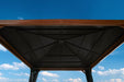 Sojag™ 12 x 12 ft. Valencia Wood Finish Gazebo with Mosquito Netting - Sojag Gazebo - Ambient Home