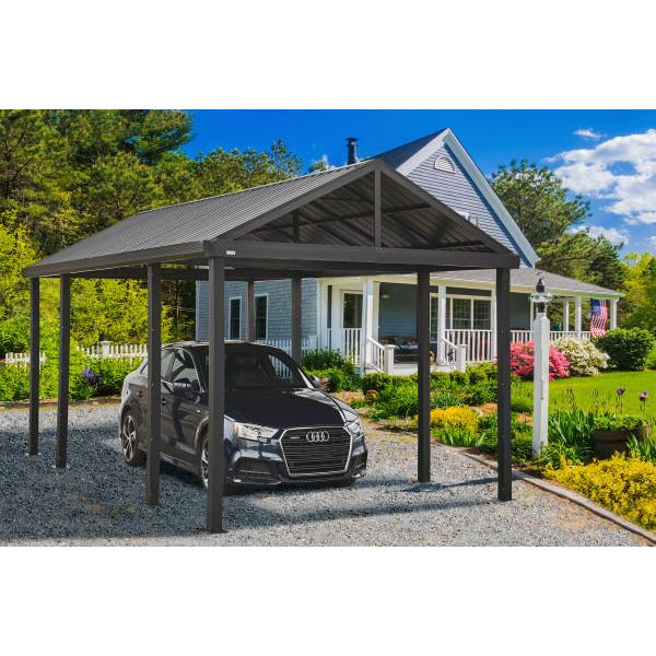 Sojag™ 12x20 ft Samara DIY Carport in Dark Gray - Sojag Carport - Ambient Home