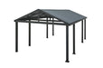 Sojag™ 12x20 ft Samara DIY Carport in Dark Gray - Sojag Carport - Ambient Home