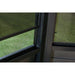 Sojag™ Charleston Wall Sol Sunroom Patio Enclosure Kit Dark Gray with Steel Roof - Sojag Solarium - Ambient Home