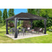 Sojag™ Genova Gazebo Steel Roof with Mosquito Netting - Sojag Gazebo - Ambient Home