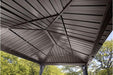 Sojag™ Genova Gazebo Steel Roof with Mosquito Netting - Sojag Gazebo - Ambient Home