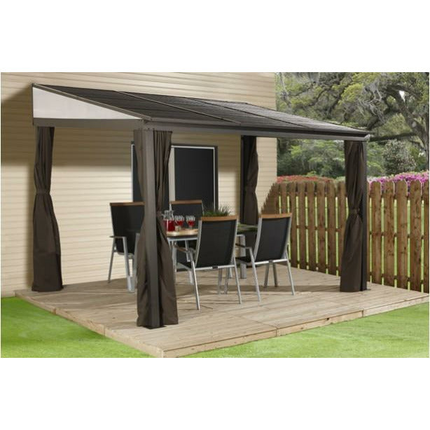 Sojag™ Portland Patio Gazebo Netting and  Curtains Included - Sojag Gazebo - Ambient Home