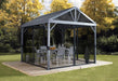 Sojag™ Sanibel I Gazebo Steel Roof with Mosquito Netting - Sojag Gazebo - Ambient Home