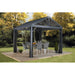 Sojag™ Sanibel I Gazebo Steel Roof with Mosquito Netting - Sojag Gazebo - Ambient Home