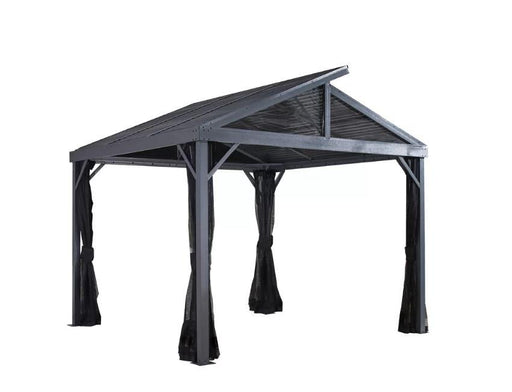 Sojag™ Sanibel II Gazebo Steel Roof with Mosquito Netting - Sojag Gazebo - Ambient Home