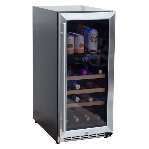 Summerset SSRFR-15WD 15-Inch Outdoor Rated Dual Zone Wine Cooler - Summerset - Ambient Home