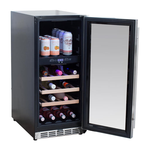Summerset SSRFR-15WD 15-Inch Outdoor Rated Dual Zone Wine Cooler - Summerset - Ambient Home