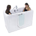 Ella's Bubble Tub4Two - Two Seat Acrylic Outward Swing Door Walk-In Bathtub (31.75″W x 60″L) - Ella's Bubbles - Ambient Home