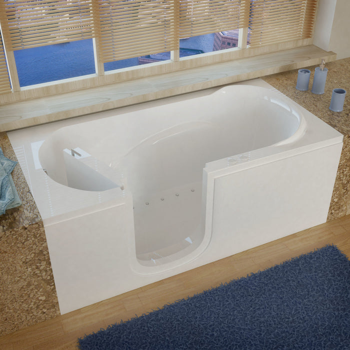 MediTub 3060SI Step-In 30 x 60  White Bathtub, Whirpool & Air Jets Add-Ons - MediTub - Ambient Home