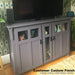 The Bungalow 70162 Unfinished TV Lift Cabinet for 60" Flat screen TVs - Touchstone - Ambient Home