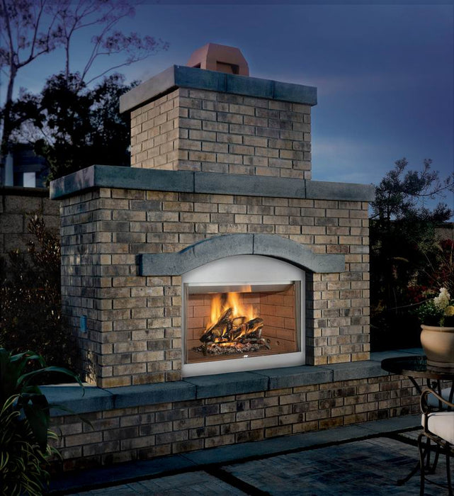 Superior Outdoor 36"/42" Stainless Steel Wood Burning Fireplace - Superior - Ambient Home