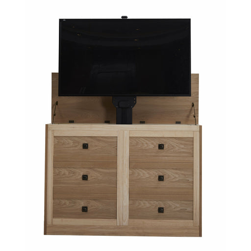 Elevate 72114 Rustic Unfinished TV Lift Cabinet for 50" Flat screen TVs - Touchstone - Ambient Home