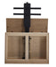 Elevate 72114 Rustic Unfinished TV Lift Cabinet for 50" Flat screen TVs - Touchstone - Ambient Home