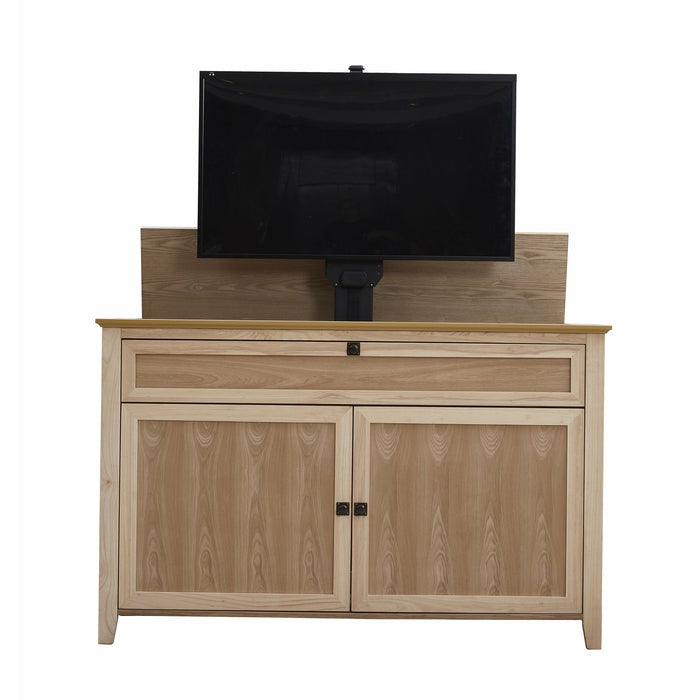 The Claymont Unfinished 70163 TV Lift Cabinet for 65" Flat screen TVs - Touchstone - Ambient Home