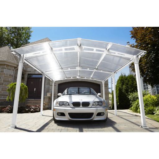 Gazebo Penguin Acay Carport Open Air Gazebo with Gutter - Gazebo Penguin - Ambient Home