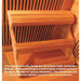 SunRay Sedona 1 Person Infrared Sauna Cedar (HL100K) (75"H x 36"W x 42"D) - Sunray Saunas - Ambient Home