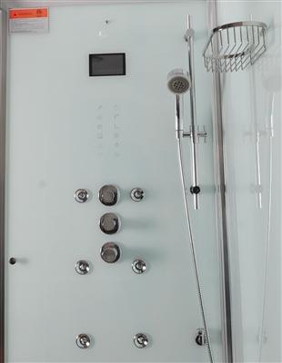 Athena WS-141 Steam Shower 59" x 36" x 89" - White - Athena - Ambient Home