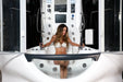 Maya Bath Superior White-Steam Shower 64" x 64" x 88" 101 - Maya Bath - Ambient Home
